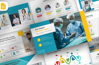 Playful Medical Treatment Google Slide Template